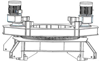 Rulment cu macara marină
